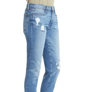 FRAME Le High Skinny Cascade Hem Jeans (Arenas)